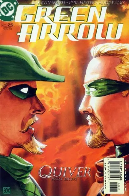 Green Arrow, Vol. 3 #8 comic book cover, 2001