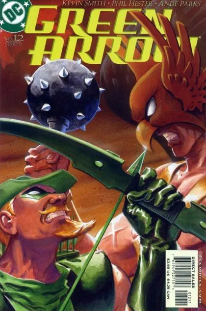 Green Arrow, Vol. 3 #12 Direct Edition comic book cover, 2002
