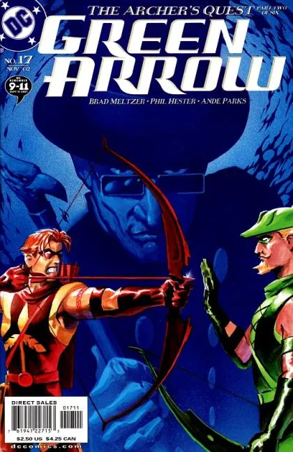 Green Arrow, Vol. 3 #17 comic book cover, 2002