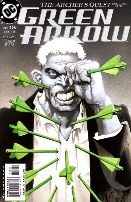 Green Arrow, Vol. 3 #18 comic book cover, 2002