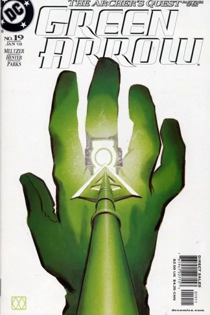 Green Arrow, Vol. 3 #19 comic book cover, 2003