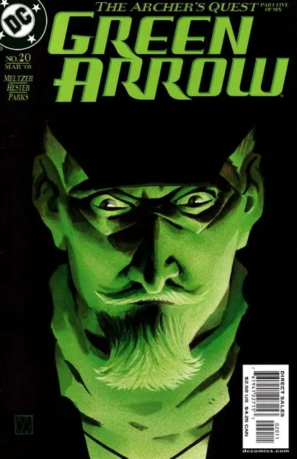 Green Arrow, Vol. 3 #20 comic book cover, 2003