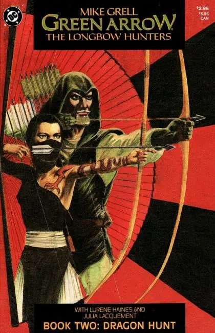 Green Arrow: The Longbow Hunters #2 Regular Edition comic book cover, 1987