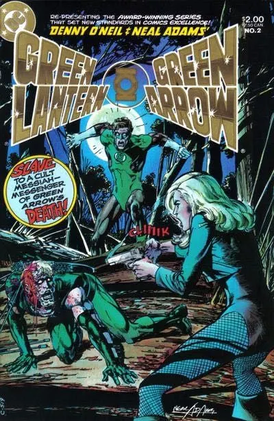 Green Lantern / Green Arrow #2 comic book cover, 1983