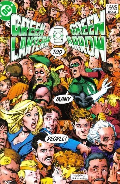 Green Lantern / Green Arrow #3 comic book cover, 1983