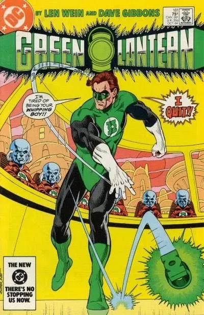 Green Lantern, Vol. 2 #181 Direct Edition comic book cover, 1984