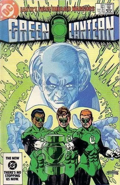 Green Lantern, Vol. 2 #184 Direct Edition comic book cover, 1985