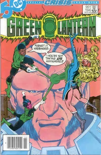 Green Lantern, Vol. 2 #194 Newsstand Edition comic book cover, 1985