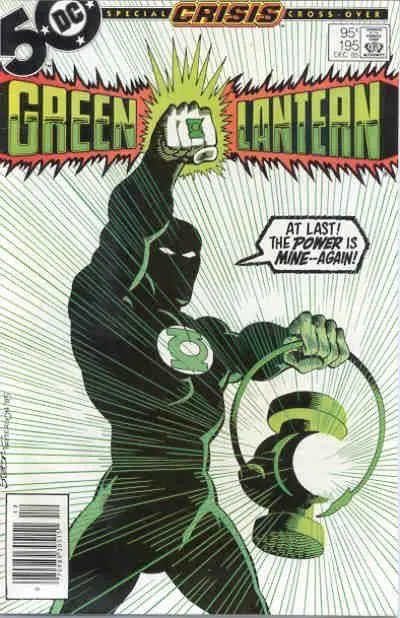 Green Lantern, Vol. 2 #195 Newsstand Edition comic book cover, 1985