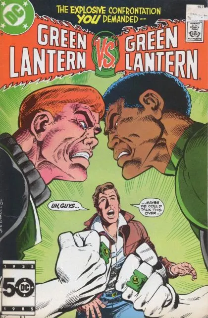 Green Lantern, Vol. 2 #197 Direct Edition comic book cover, 1986