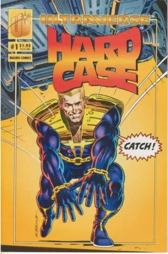 Hardcase #1 Direct Edition comic book cover, 1993