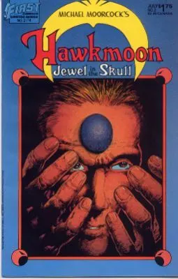 Hawkmoon: Jewel in the Skull #2 comic book cover, 1986