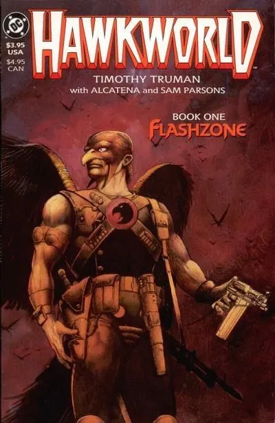 Hawkworld, Vol. 1 #1 comic book cover, 1989