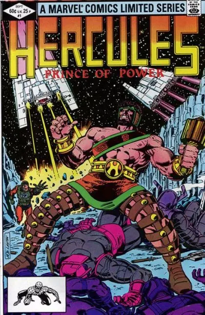 Hercules, Vol. 1 #1 Direct Edition comic book cover, 1982