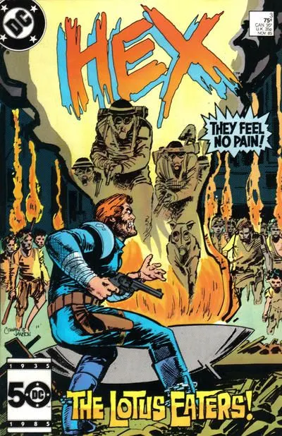 Hex #3 Direct Edition comic book cover, 1985