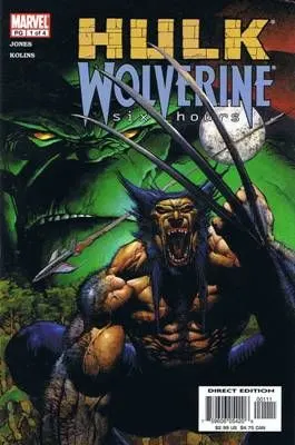 Hulk / Wolverine: Six Hours #1 comic book cover, 2003