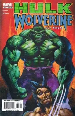 Hulk / Wolverine: Six Hours #3 comic book cover, 2003