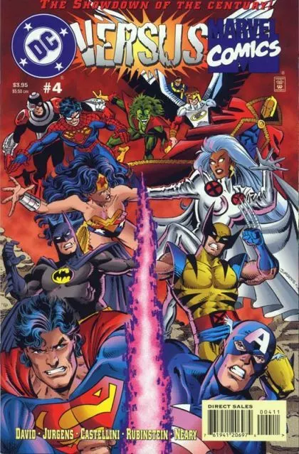 Marvel Comics versus DC [PT] #4 comic book cover, 1997