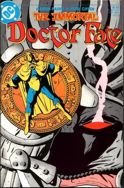 Immortal Doctor Fate #2 comic book cover, 1985