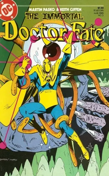 Immortal Doctor Fate #3 comic book cover, 1985