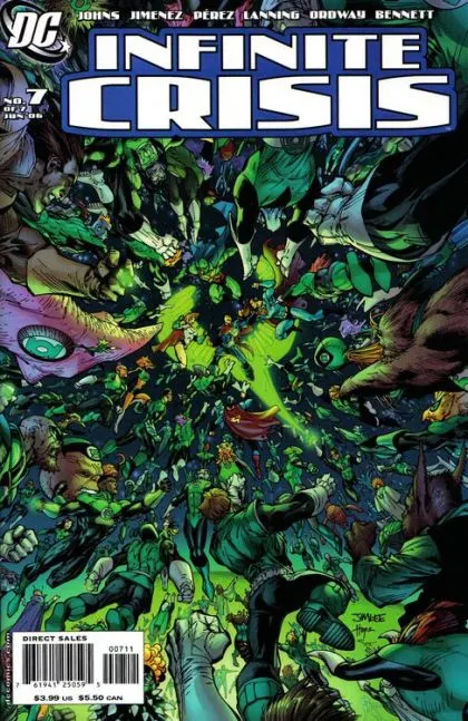 Infinite Crisis #7 Jim Lee Regular comic book cover, 2006