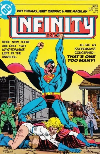 Infinity Inc., Vol. 1 #7 comic book cover, 1984