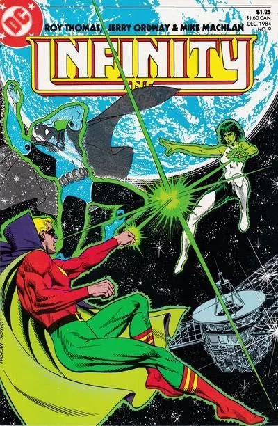 Infinity Inc., Vol. 1 #9 comic book cover, 1984