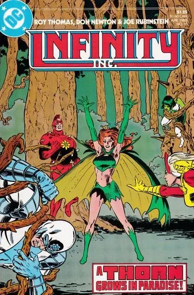 Infinity Inc., Vol. 1 #13 comic book cover, 1985