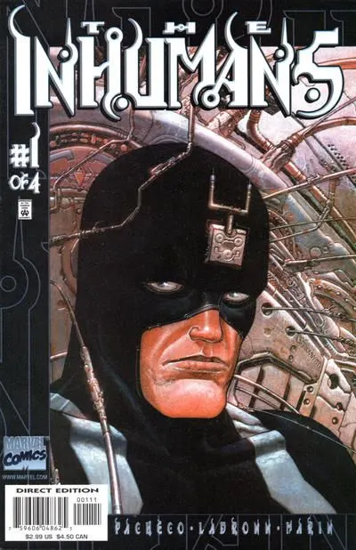 Inhumans, Vol. 3 #1 comic book cover, 2000