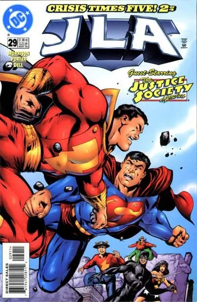 JLA #29 Direct Edition comic book cover, 1999