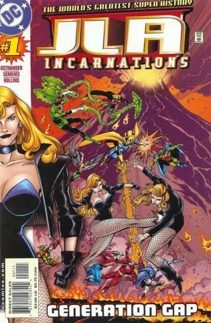 JLA: Incarnations #1 comic book cover, 2001
