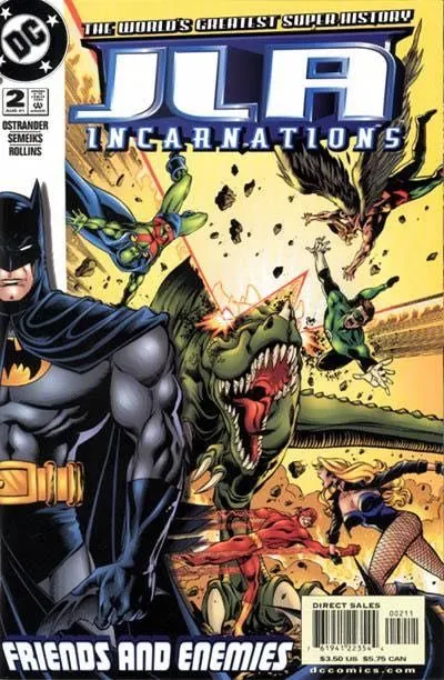 JLA: Incarnations #2 comic book cover, 2001