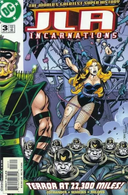 JLA: Incarnations #3 comic book cover, 2001