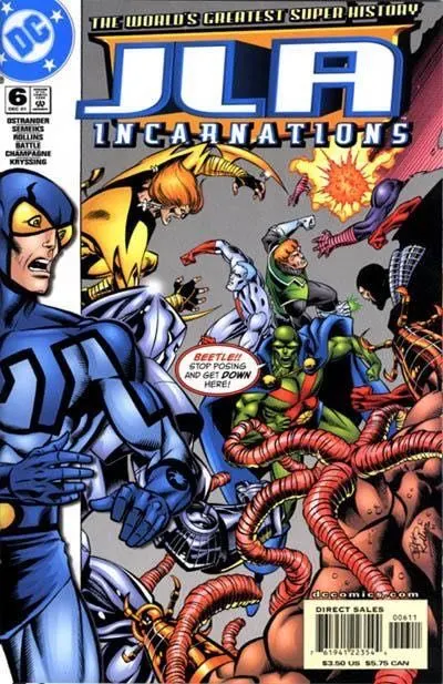 JLA: Incarnations #6 comic book cover, 2001