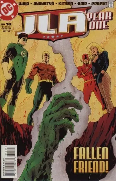JLA: Year One #10 comic book cover, 1998