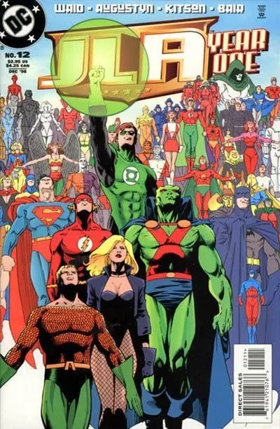 JLA: Year One #12 comic book cover, 1998