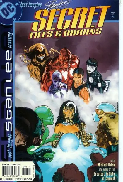 Just Imagine Stan Lee's Secret Files & Origins #1 comic book cover, 2002