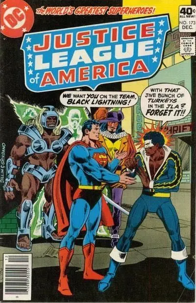 Justice League of America, Vol. 1 #173 Newsstand Edition comic book cover, 1979