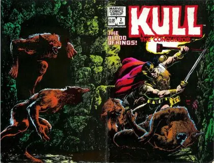 Kull The Conqueror, Vol. 2 #2 comic book cover, 1983