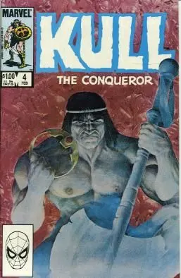 Kull The Conqueror, Vol. 3 #4 Direct Edition comic book cover, 1984