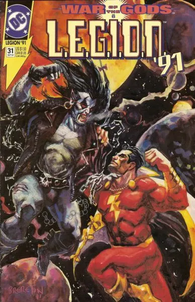 L.E.G.I.O.N. #31 comic book cover, 1991