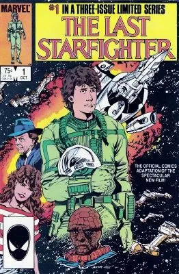 The Last Starfighter #1 Direct Edition comic book cover, 1984
