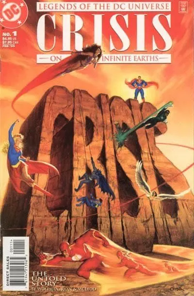 Legends of the DC Universe: Crisis on Infinite Earths #1 comic book cover, 1999