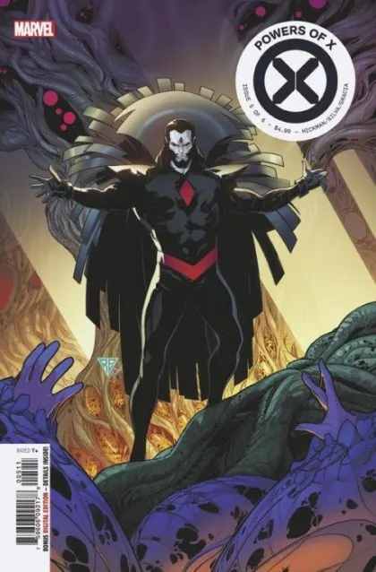 Powers of X #5 Regular RB Silva Cover comic book cover, 2019