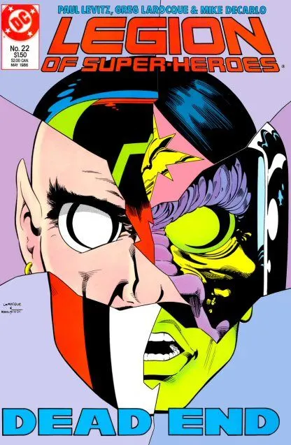 Legion of Super-Heroes, Vol. 3 #22 comic book cover, 1986