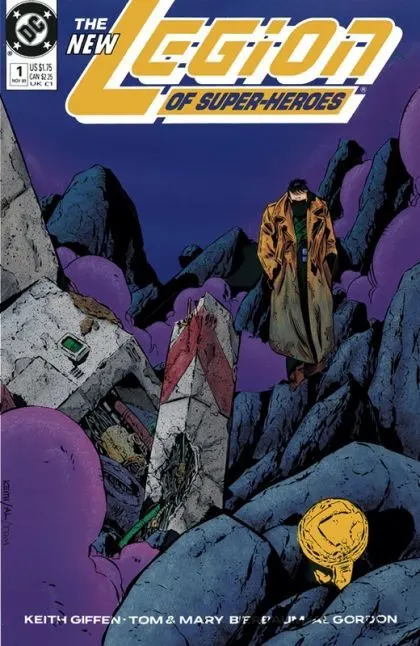 Legion of Super-Heroes, Vol. 4 #1 comic book cover, 1989
