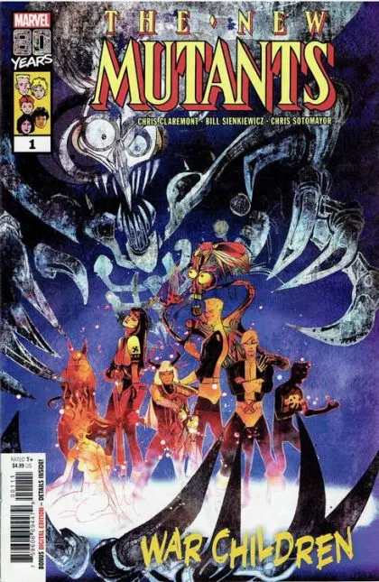 New Mutants: War Children #1 Bill Sienkiewicz regular comic book cover, 2019