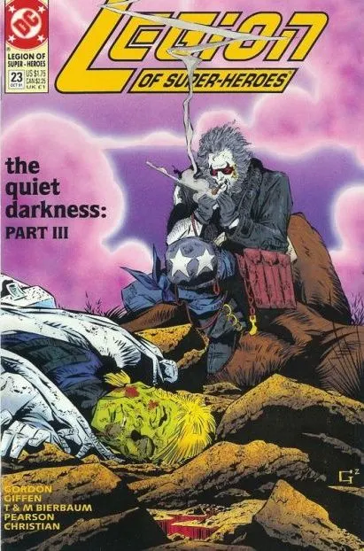 Legion of Super-Heroes, Vol. 4 #23 comic book cover, 1991