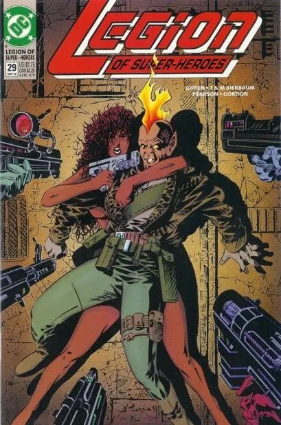 Legion of Super-Heroes, Vol. 4 #29 comic book cover, 1992