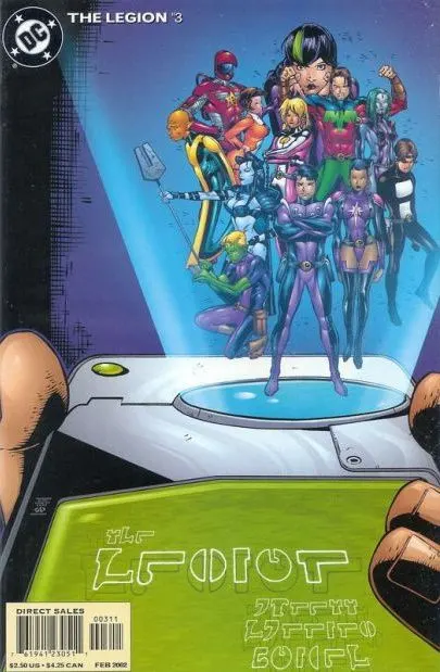 The Legion #3 comic book cover, 2002